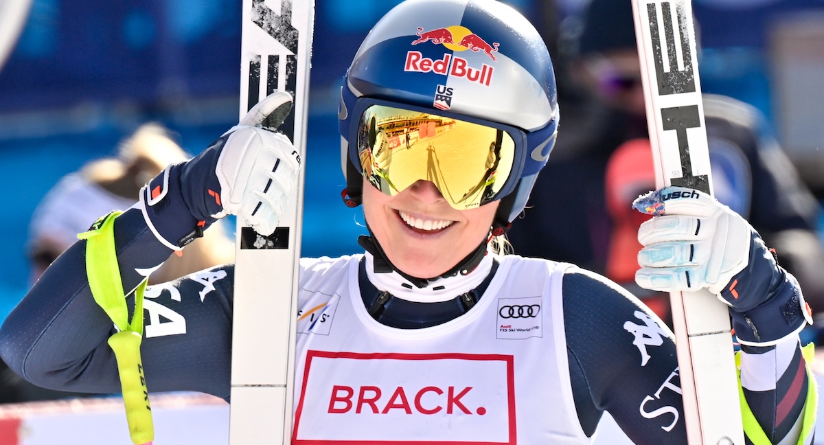 Lindsey Vonn eterna regina: a 41 anni vince a St.Moritz