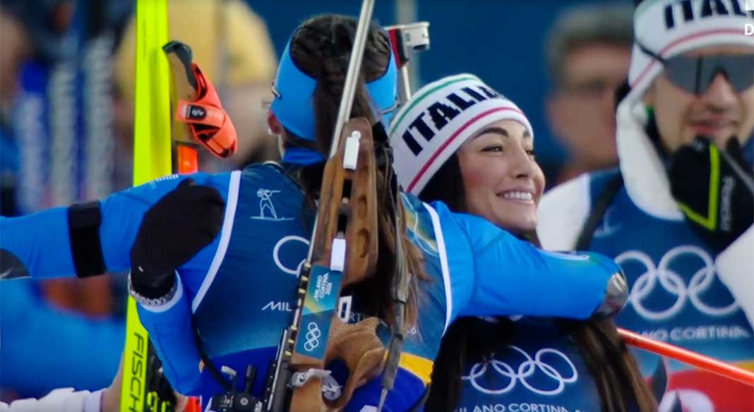 Vittozzi trascina l’Italia all’argento nella staffetta: azzurri a 6 medaglie