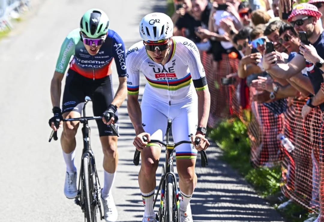 Alla Liegi è già Pogacar vs Seixas: Evenepoel guarda da lontano