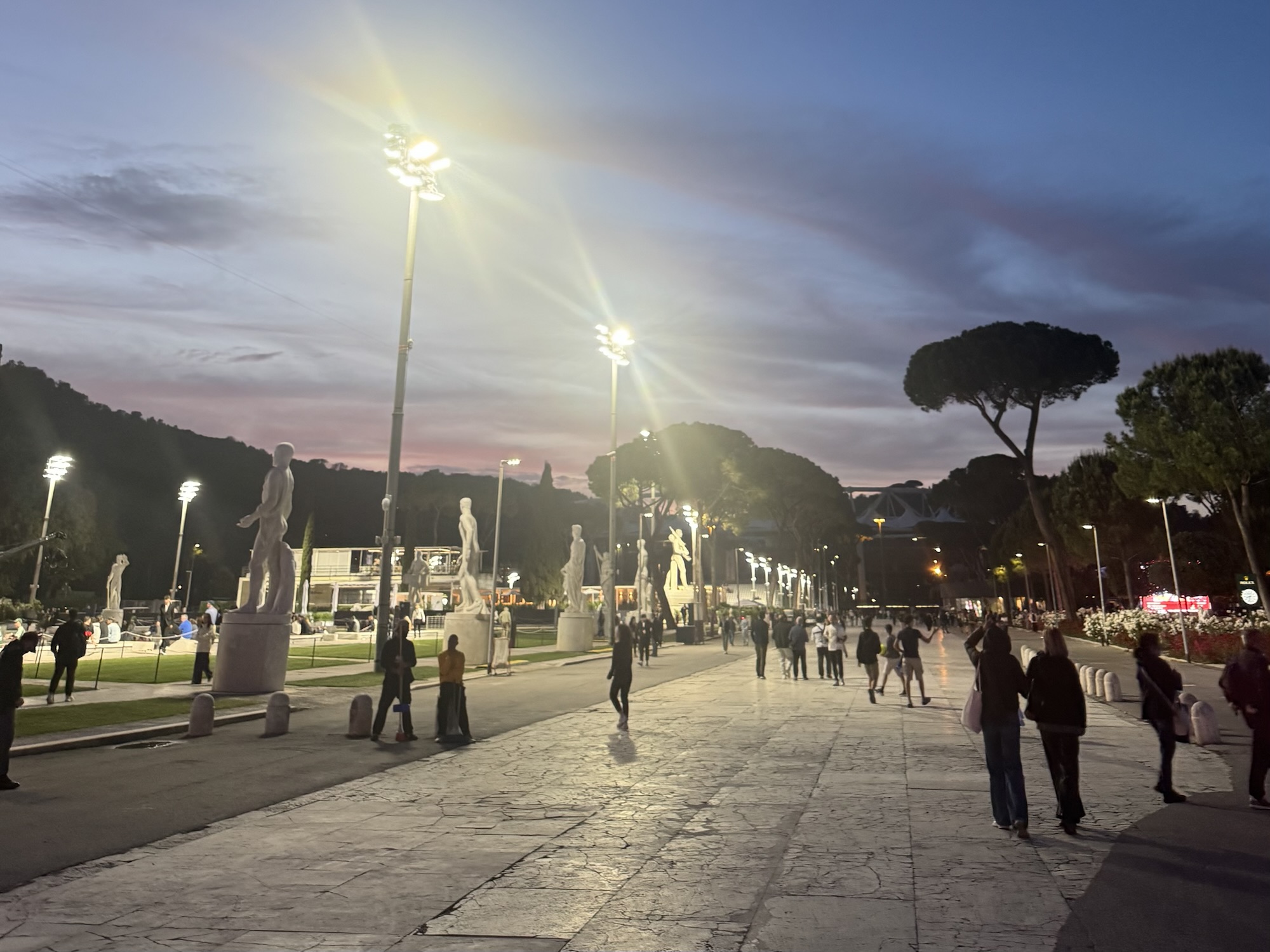 Diario dal Foro Italico: aneddoti, emozioni, organizzazione e critiche