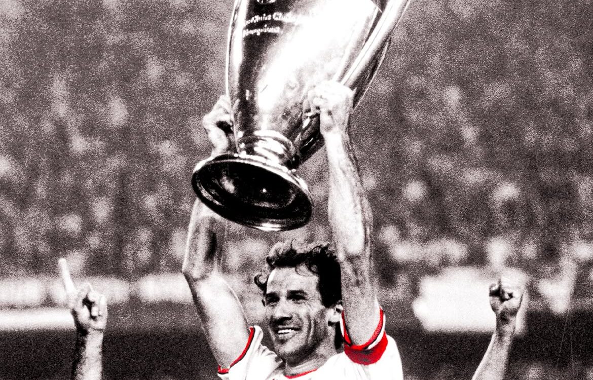 Il mondo del calcio omaggia Franco Baresi